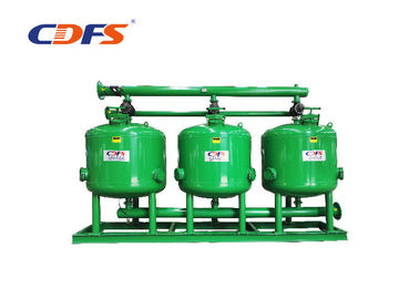 DP / Time Control Irrigation Sand Filter 30 - 400 M³ / H Flow Rate Automatic