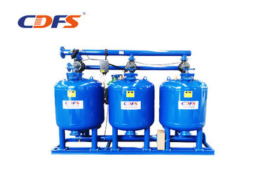 220V / 50hz Multimedia Sand Filter , Blue DP / Time Fast Sand Filter Automatic